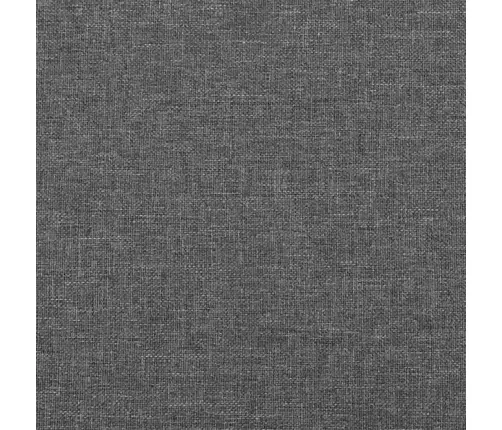 Gultas Galvgaļi, 2 Gab., 90X5X78/88 Cm, Tumši Pelēks Audums Vidaxl