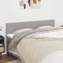 Voodipeatsid 2 Tk, Helehall, 100X5X78/88 cm Kangas