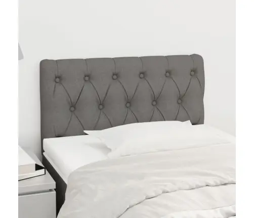 Galvūgalis, Tamsiai Pilkos Spalvos, 80X7X78/88 cm Audinys