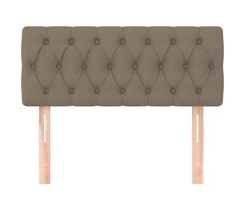 Gultas Galvgalis, 90X7X78/88 Cm, Pelēkbrūns Audums Vidaxl Gultas Galvgalis, 90X7X78/88 Cm, Pelēkbrūns Audums Vidaxl