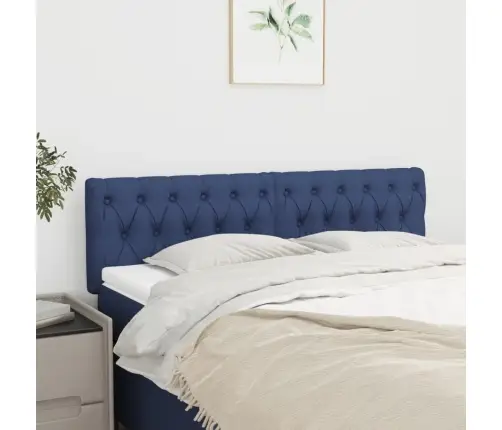 Galvūgaliai, 2Vnt., Mėlynos Spalvos, 72X7X78/88cm Audinys