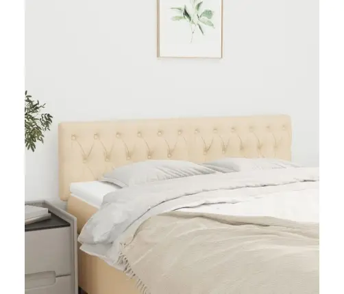 Voodipeatsid 2 Tk, Kreemjas, 80X7X78/88 cm Kangas