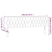 Voodipeatsid 2 Tk, Tumeroheline, 100X7X78/88 cm Samet