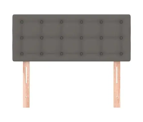 Voodipeats, Hall, 80X5X78/88 cm Kunstnahk