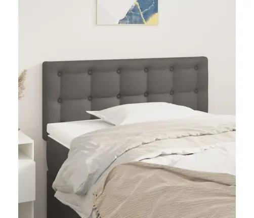 Voodipeats, Hall, 80X5X78/88 cm Kunstnahk