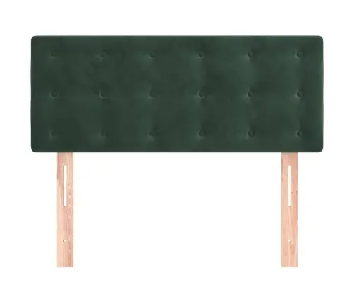 Galvūgalis, Tamsiai Žalios Spalvos, 80X5X78/88cm Aksomas