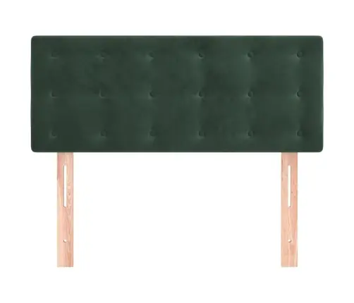 Voodiraam Peats, Tumeroheline, 100X5X78/88 cm Samet