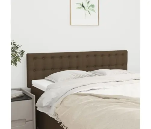 Voodipeats, Tumepruun, 80X5X78/88 cm Kangas