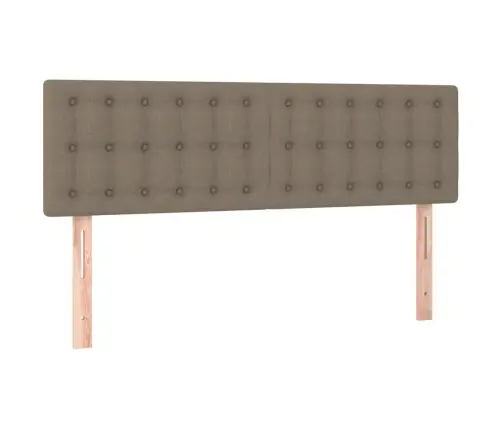 Galvūgaliai, 2Vnt., Taupe Spalvos, 72X5X78/88cm Audinys