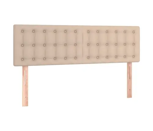 Voodipeatsid 2 Tk, Cappuccino, 72X5X78/88 cm Kangas