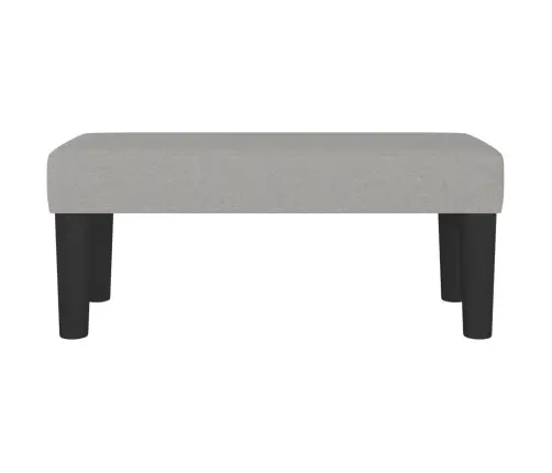 Sols, Gaiši Pelēks, 70X30X30 Cm, Audums Vidaxl