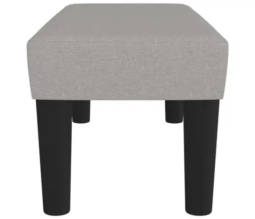 Sols, Gaiši Pelēks, 70X30X30 Cm, Audums Vidaxl