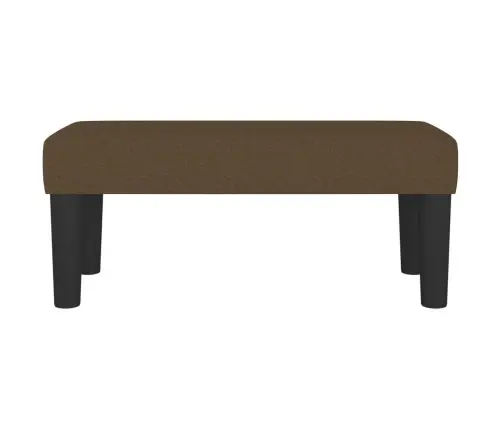 Sols, Tumši Brūns, 70X30X30 Cm, Audums Vidaxl