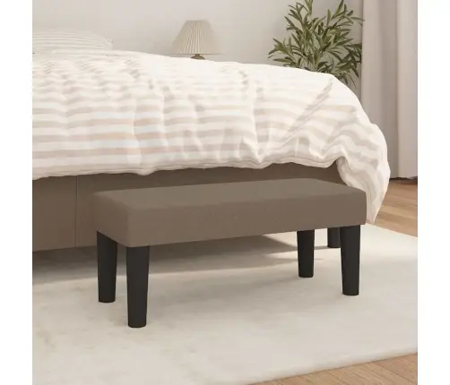 Sols, Pelēkbrūns, 70X30X30 Cm, Audums Vidaxl