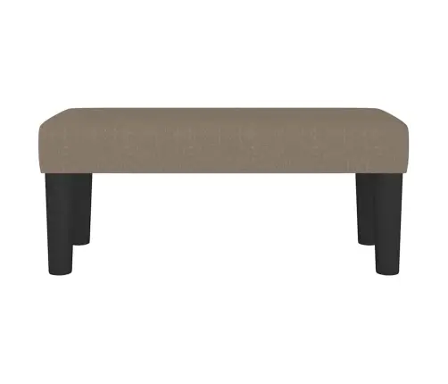 Sols, Pelēkbrūns, 70X30X30 Cm, Audums Vidaxl