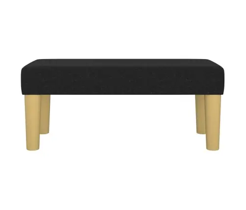 Suoliukas, Juodos Spalvos, 70X30X30cm Audinys