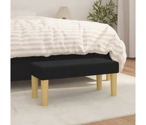 Suoliukas, Juodos Spalvos, 70X30X30cm Audinys