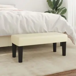 Sols, Krēmkrāsas, 70X30X30 Cm, Mākslīgā Āda Vidaxl