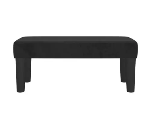 Sols, Melns, 70X30X30 Cm, Samts Vidaxl