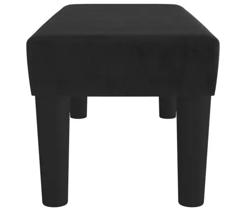 Sols, Melns, 70X30X30 Cm, Samts Vidaxl