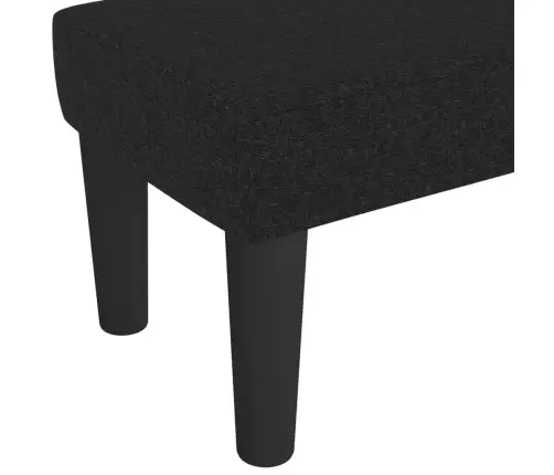 Suoliukas, Juodos Spalvos, 100X30X30cm Audinys