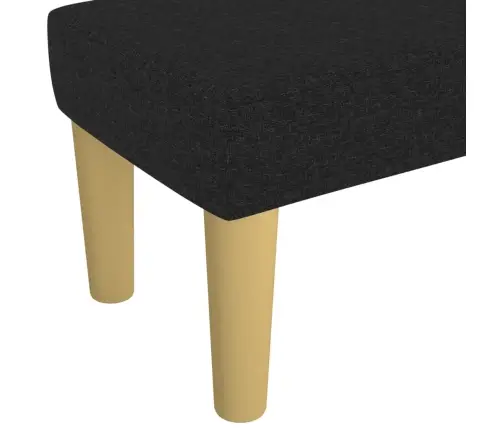 Suoliukas, Juodos Spalvos, 100X30X30cm Audinys