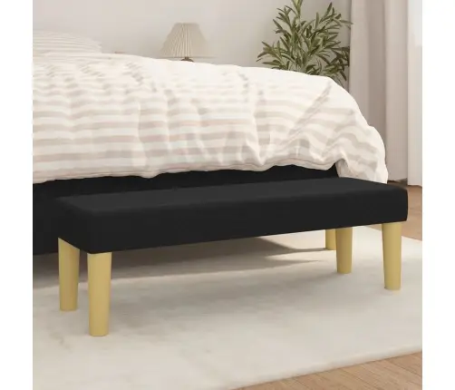 Suoliukas, Juodos Spalvos, 100X30X30cm Audinys