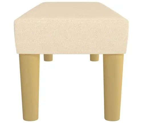 Suoliukas, Kreminės Spalvos, 100X30X30cm Audinys