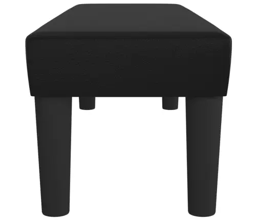 Sols, Melns, 100X30X30 Cm, Mākslīgā Āda Vidaxl