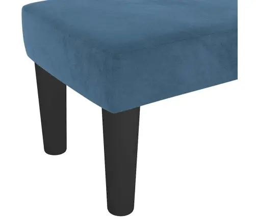 Sols, Tumši Zils, 100X30X30 Cm, Samts Vidaxl