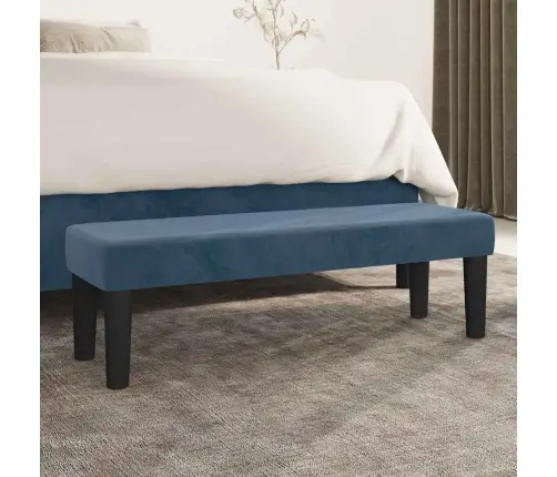 Sols, Tumši Zils, 100X30X30 Cm, Samts Vidaxl