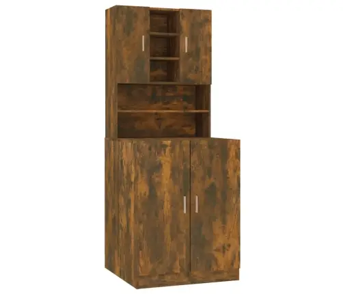 Pesumasinakapp, Suitsutatud Tamm, Tehispuit