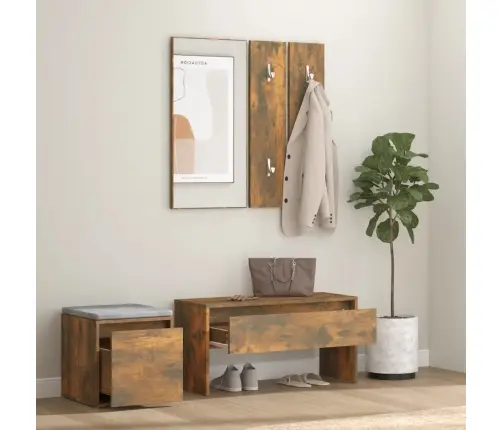 Esikumööblikomplekt, Suitsutatud Tamm, Tehispuit