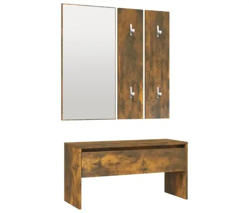 Esikumööblikomplekt, Suitsutatud Tamm, Tehispuit