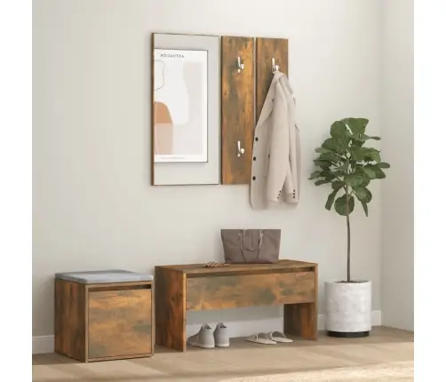 Esikumööblikomplekt, Suitsutatud Tamm, Tehispuit