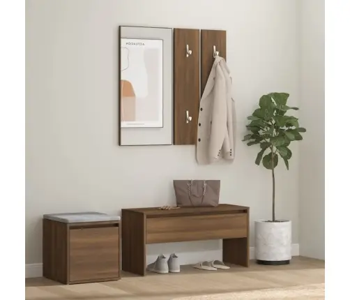 Esiku Mööblikomplekt, Pruun Tamm, Tehispuit