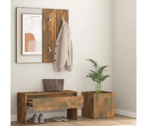 Gaiteņa Mēbeļu Komplekts, Ozolkoka Krāsa, Inženierijas Koks Vidaxl