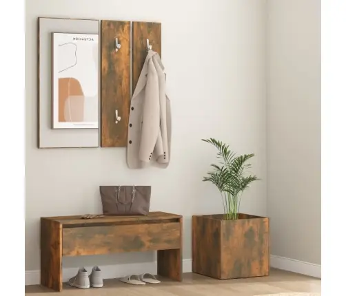 Gaiteņa Mēbeļu Komplekts, Ozolkoka Krāsa, Inženierijas Koks Vidaxl