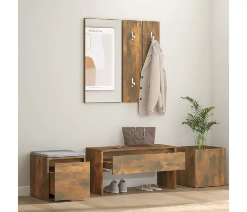 Gaiteņa Mēbeļu Komplekts, Ozolkoka Krāsa, Inženierijas Koks Vidaxl