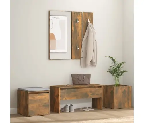 Gaiteņa Mēbeļu Komplekts, Ozolkoka Krāsa, Inženierijas Koks Vidaxl