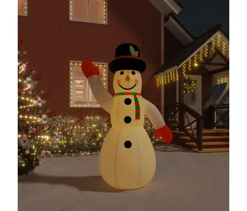 Piepūšams Sniegavīrs, Led, 370 Cm Vidaxl