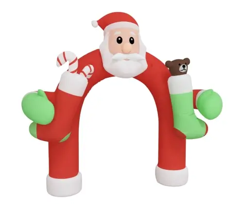 Piepūšama Ziemassvētku Arka, Led, 320 Cm Vidaxl