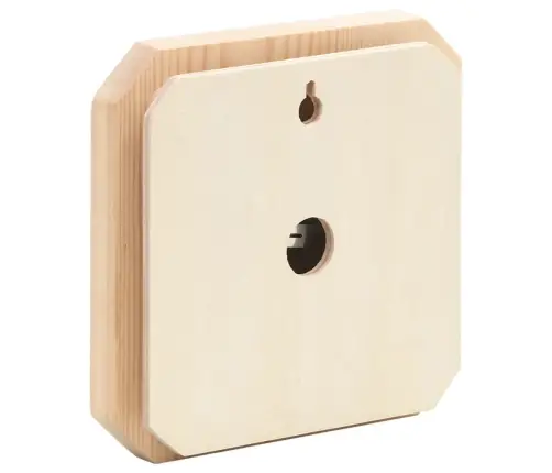 Pirts Higrometrs, Termometrs Un Smilšu Pulkstenis, Priedes Koks Vidaxl