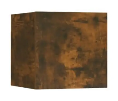 3-Osaline Telerikappide Komplekt, Suitsutatud Tamm, Tehispuit