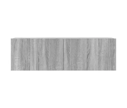 3-Osaline Telerikappide Komplekt, Hall Sonoma Tamm, Tehispuit