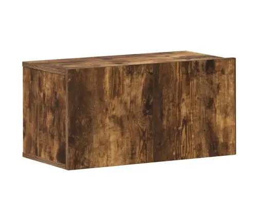 10-Osaline Telerikappide Komplekt, Suitsutatud Tamm, Tehispuit