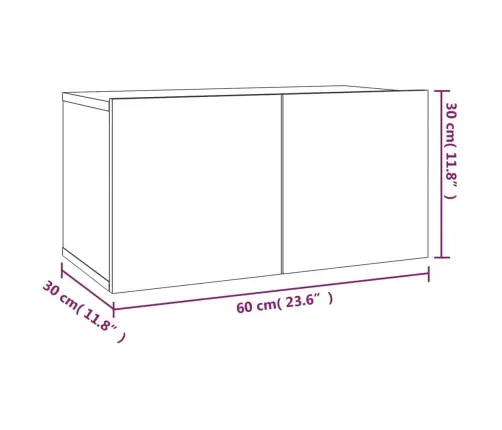 Tv Spintelių Komplektas, 2 Dalių, Pilkas Ąžuolo, Mediena