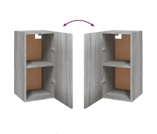 7 -Osaline Telerikappide Komplekt, Hall Sonoma, Tehispuit
