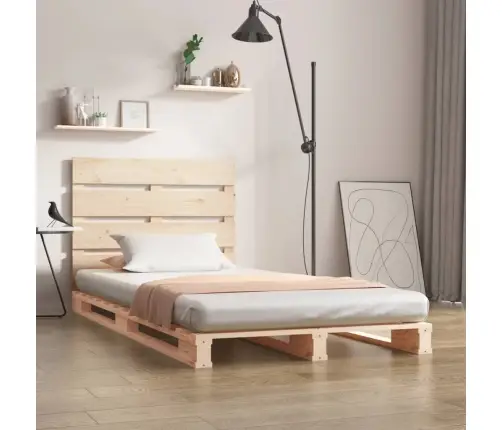 Lovos Rėmas Be Čiužinio, 100X200cm Pušies Medienos Masyvas