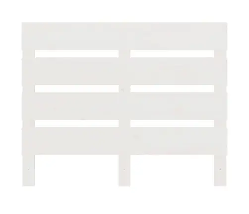 Voodiraam Ilma Madratsita, Valge, 75 X 190 cm Männipuit